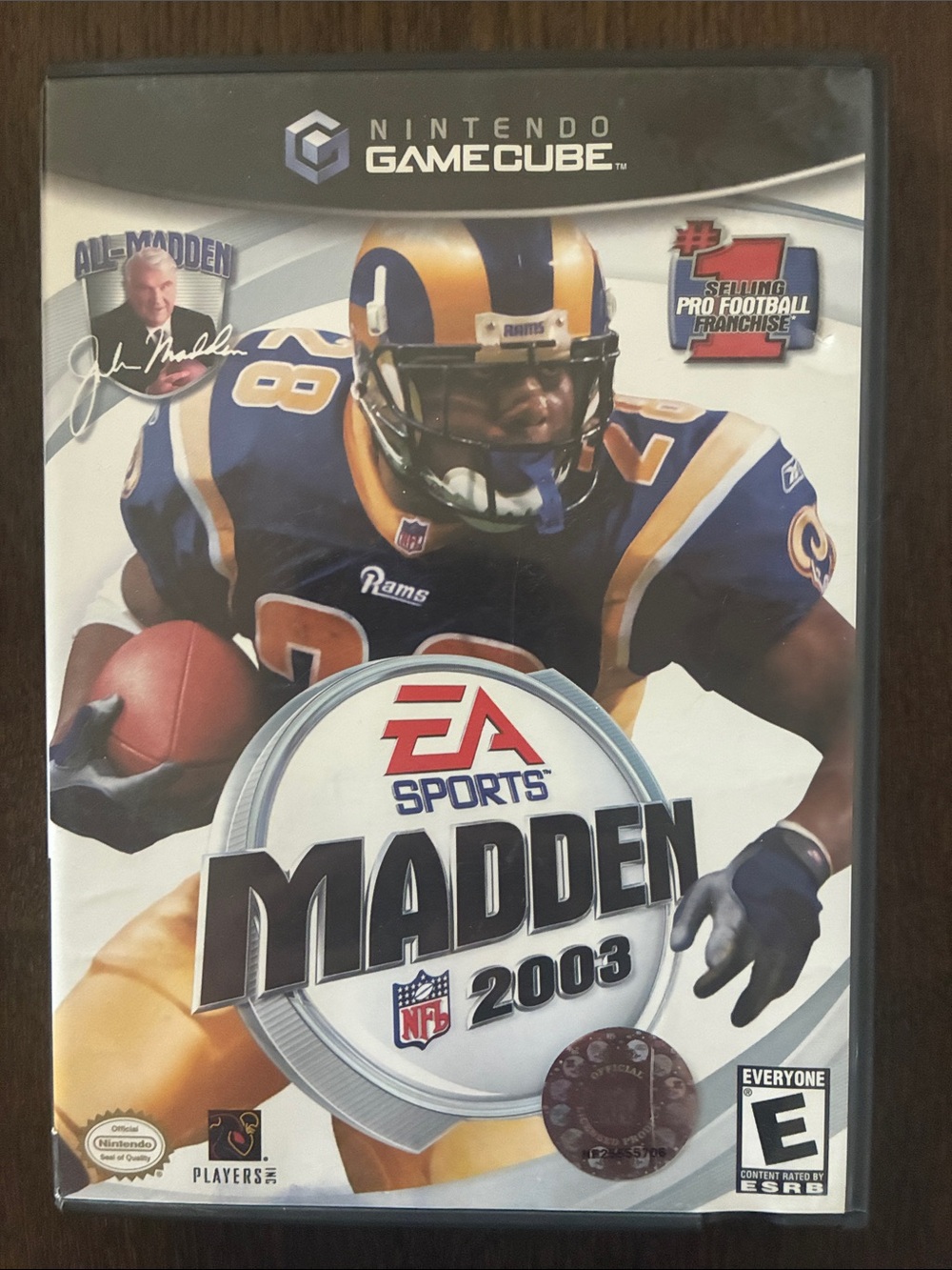 Nintendo GameCube Madden 2003 - Blue/Gold